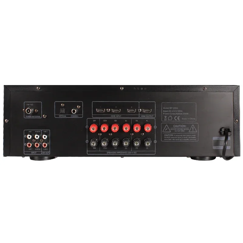 AV-6360HD رائجة البيع نموذج 360 واط 6 قناة فئة Ab مكبرات الصوت 5.2ch مكبر للصوت للمنزل #3