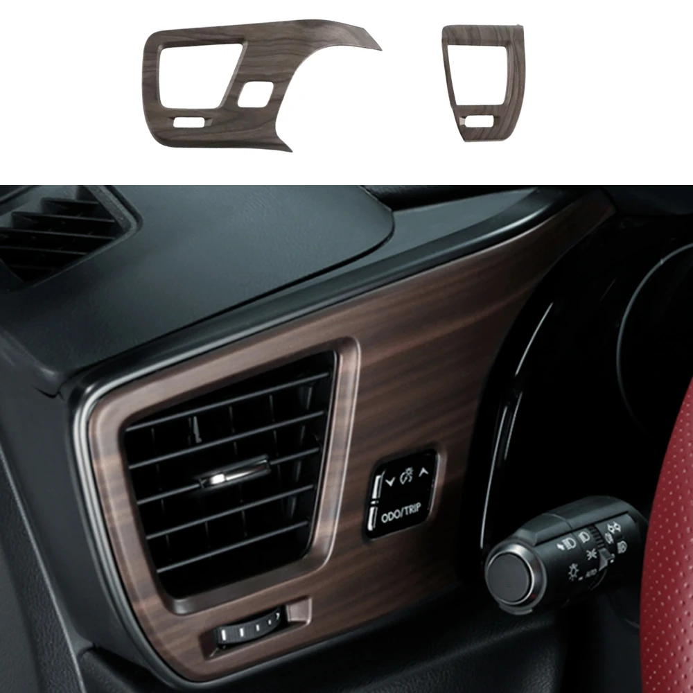 Center Console Side Air Outlet Vent Cover Trim Carbon Fiber Gear Shift Box Panel Cover Trim For Lexus NX 250 350 450h 2022-2023