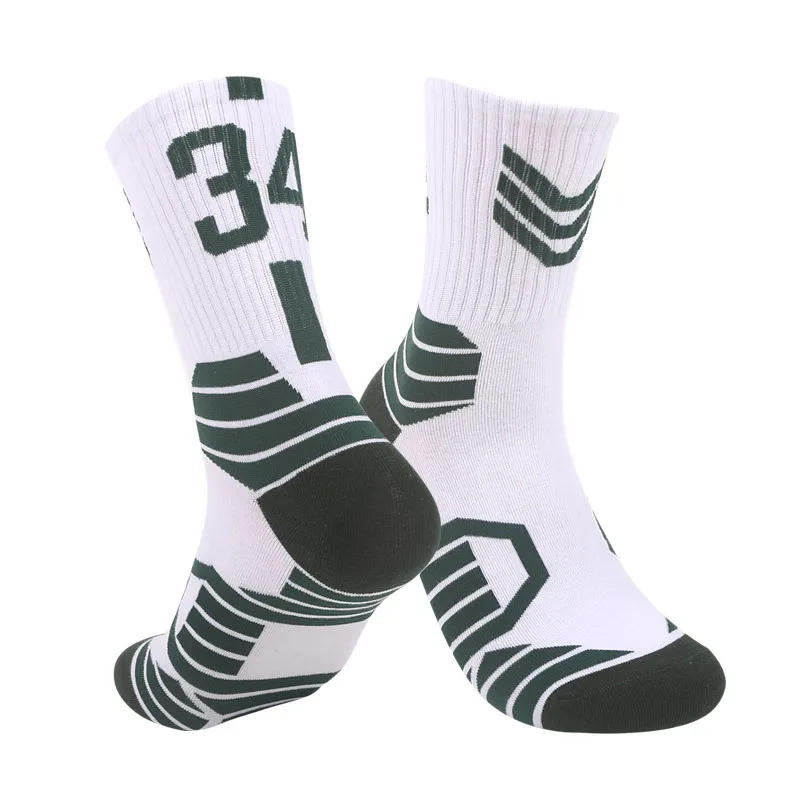 New Professional Mid-tube Basketball Socks Adult Towel Practical Non-Slip Sports Protect Safety Elite Digital socks