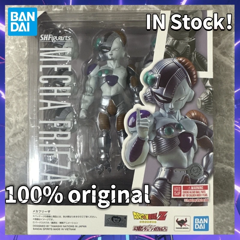 

In Stock 100% Original Bandai S.H.Figuarts SHF Dragon Ball Z Super Saiyan SSJ Mecha Frieza Action Character Model Toys Gifts