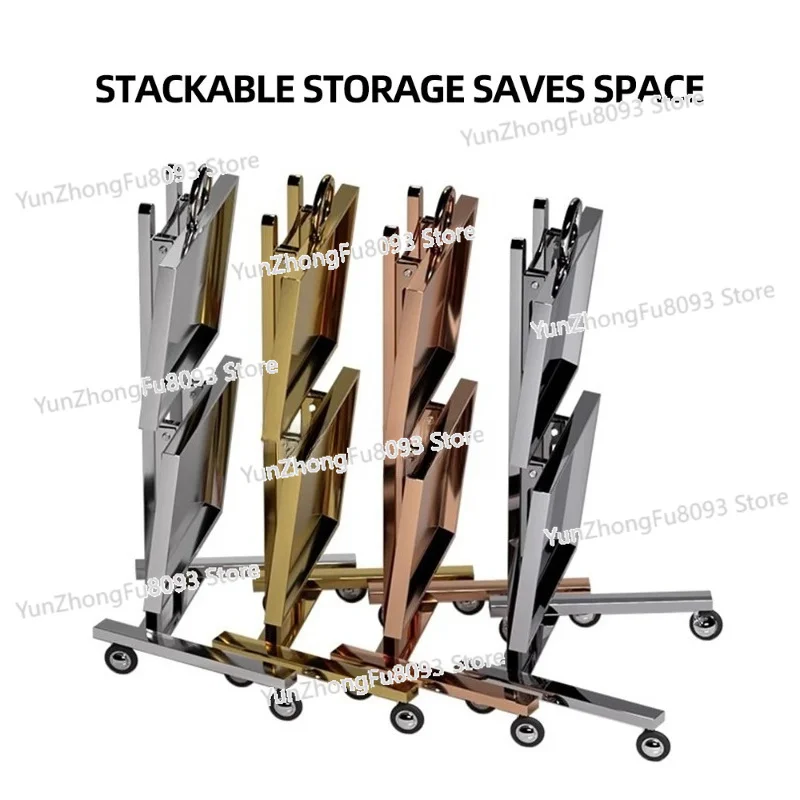 thickened-stainless-steel-multi-function-trolley-for-barber-shops-and-beauty-salons