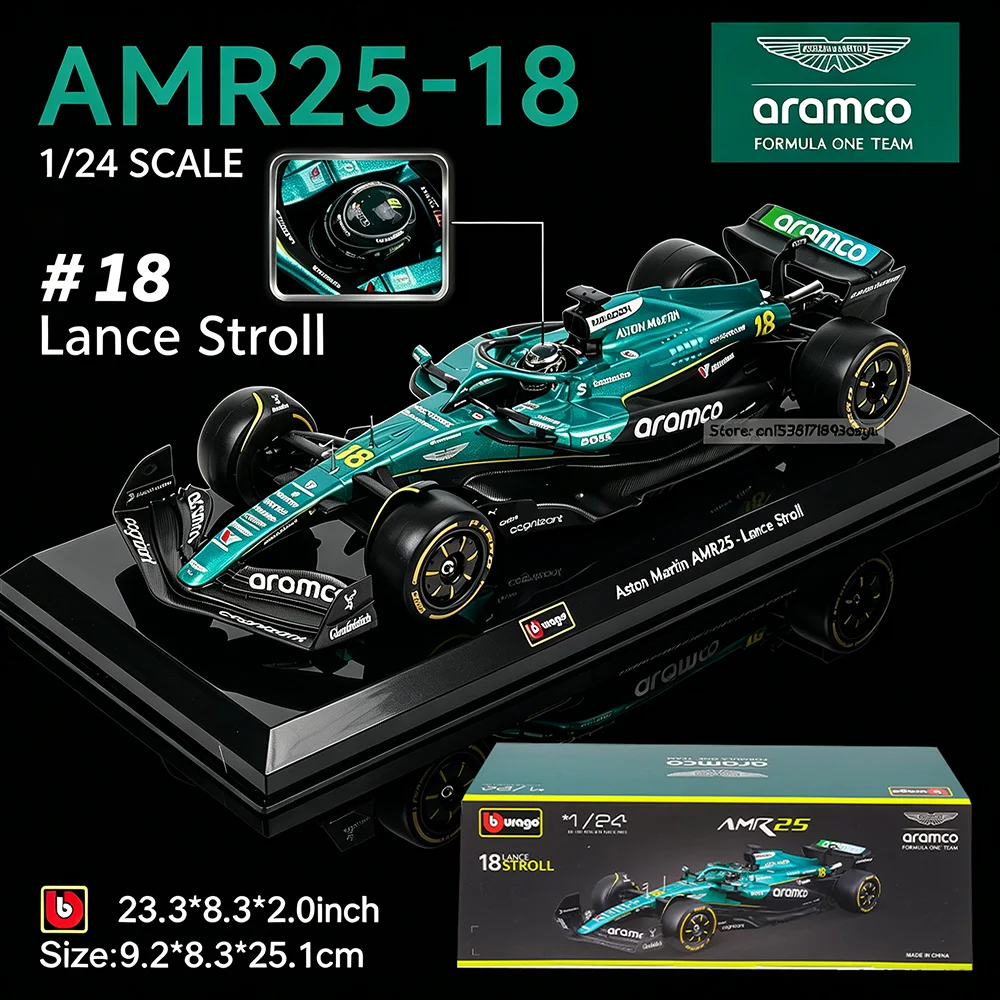 Bburago 1:24 Alloy car model F - đánh giá và giá Model Kit Formula 1