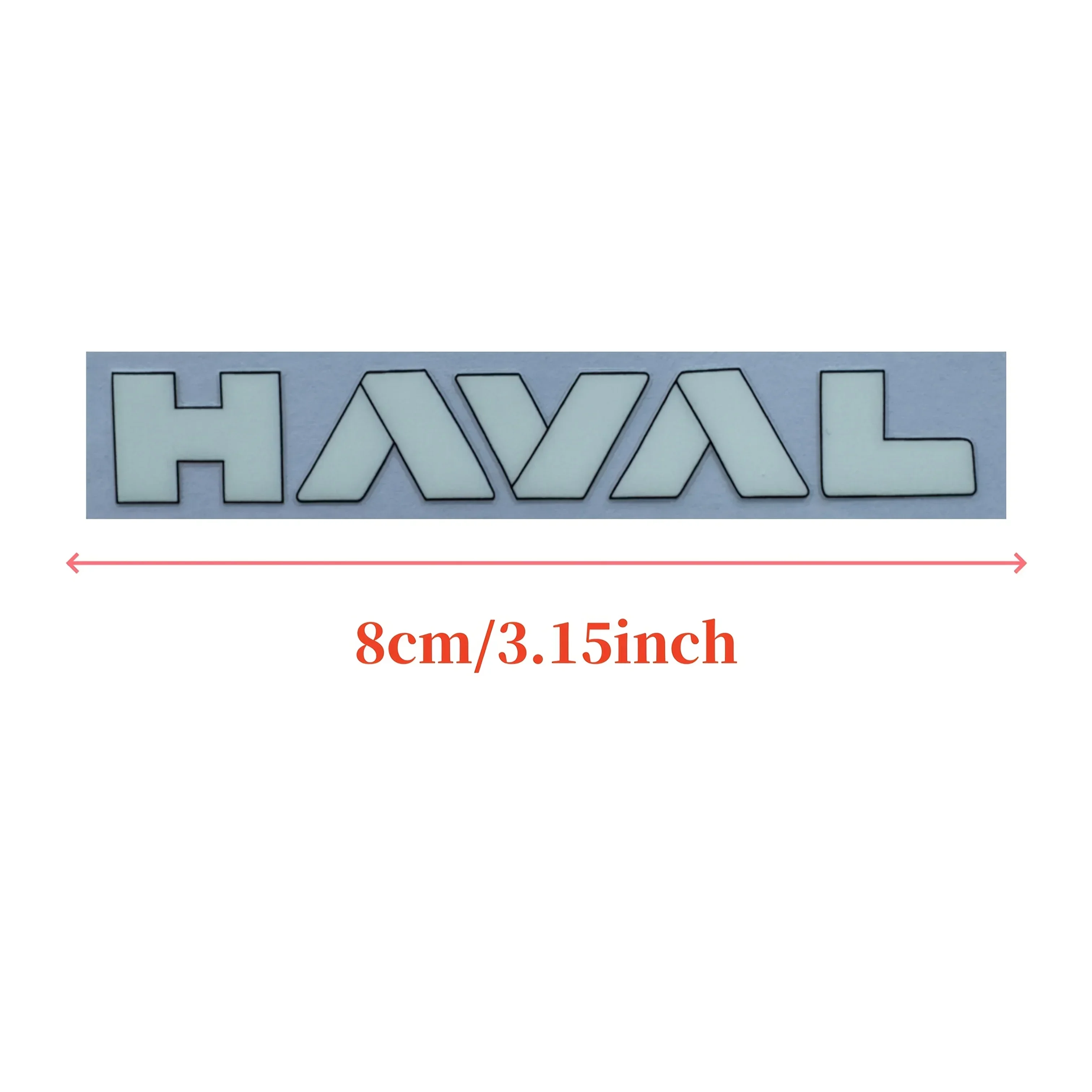 4 個/セット「HAVAL」ロゴステッカー車用、スタイリッシュなデザインのデカール、自動車外装パーソナライゼーションアクセサリー