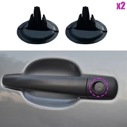 2Pcs For Renault Duster Sandero Stepway Logan MCV Door Rear Tailgate Trunk Key Hole Cap Plug Cover Clip Dustproof Rustproof New