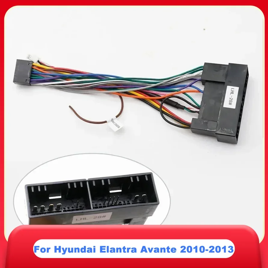 

Автомобильная аудиорамка, лицевой адаптер, Android-радио, панель приборной панели, комплект для Hyundai Elantra Avante 2010-2013, 10-дюймовый