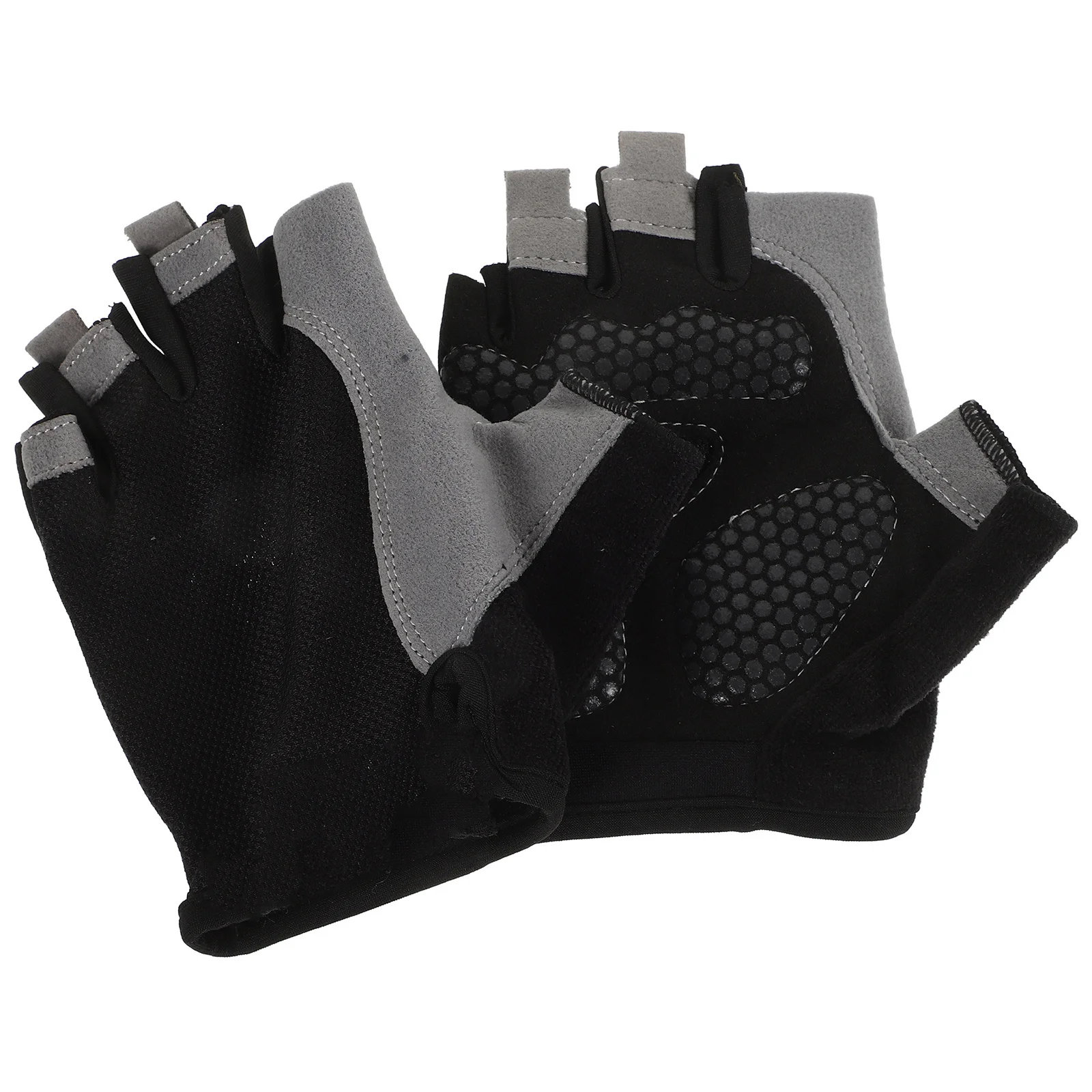 Anti-Skid Cycling Gloves Half-Finger Breathable Comfortable for Outdoor Sports Training Fitness Lifting Fishing