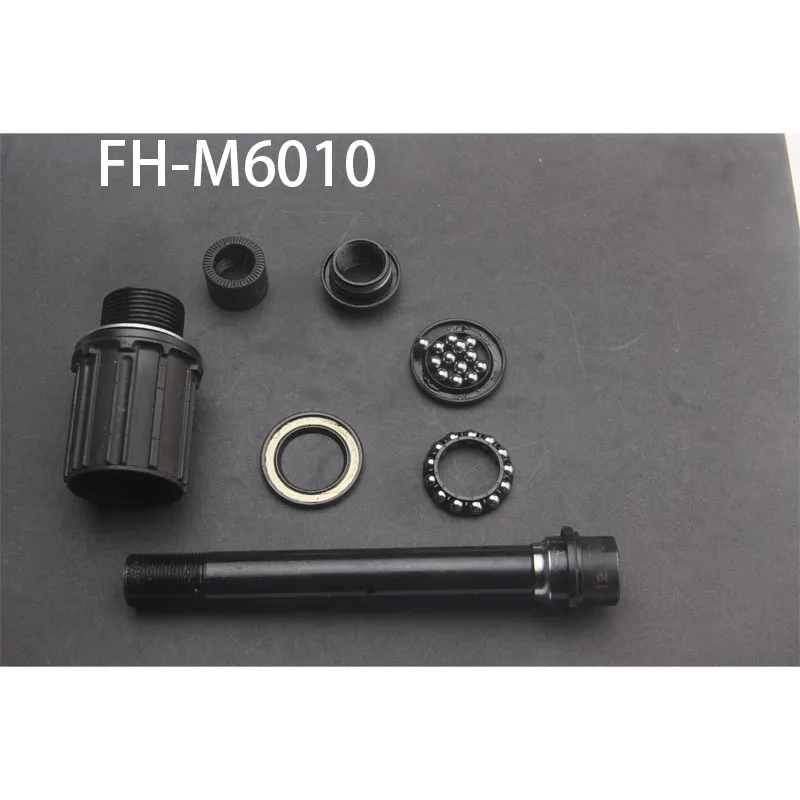 MTB DEORE FH-M6010 B rear hub accessories repair parts Left Hand Lock Nut Freewheel Body Unit Ball Retainer Seal Ring