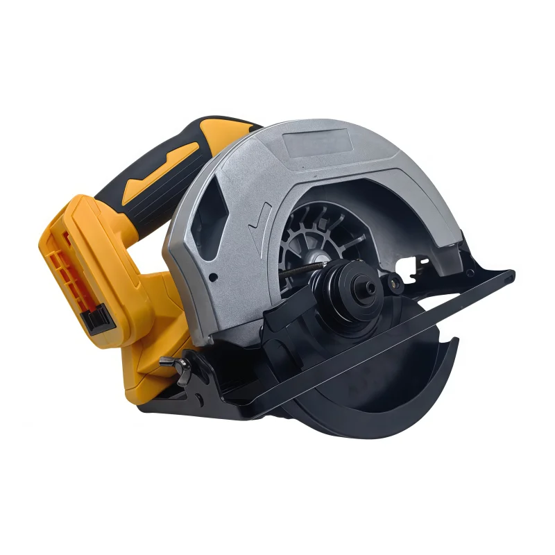 Brushless 7 Inch Cordless Circular Saw Adjustable Angle Electric Cutting Tool with Saw Blade for Dewalt 20V Battery Woodworking