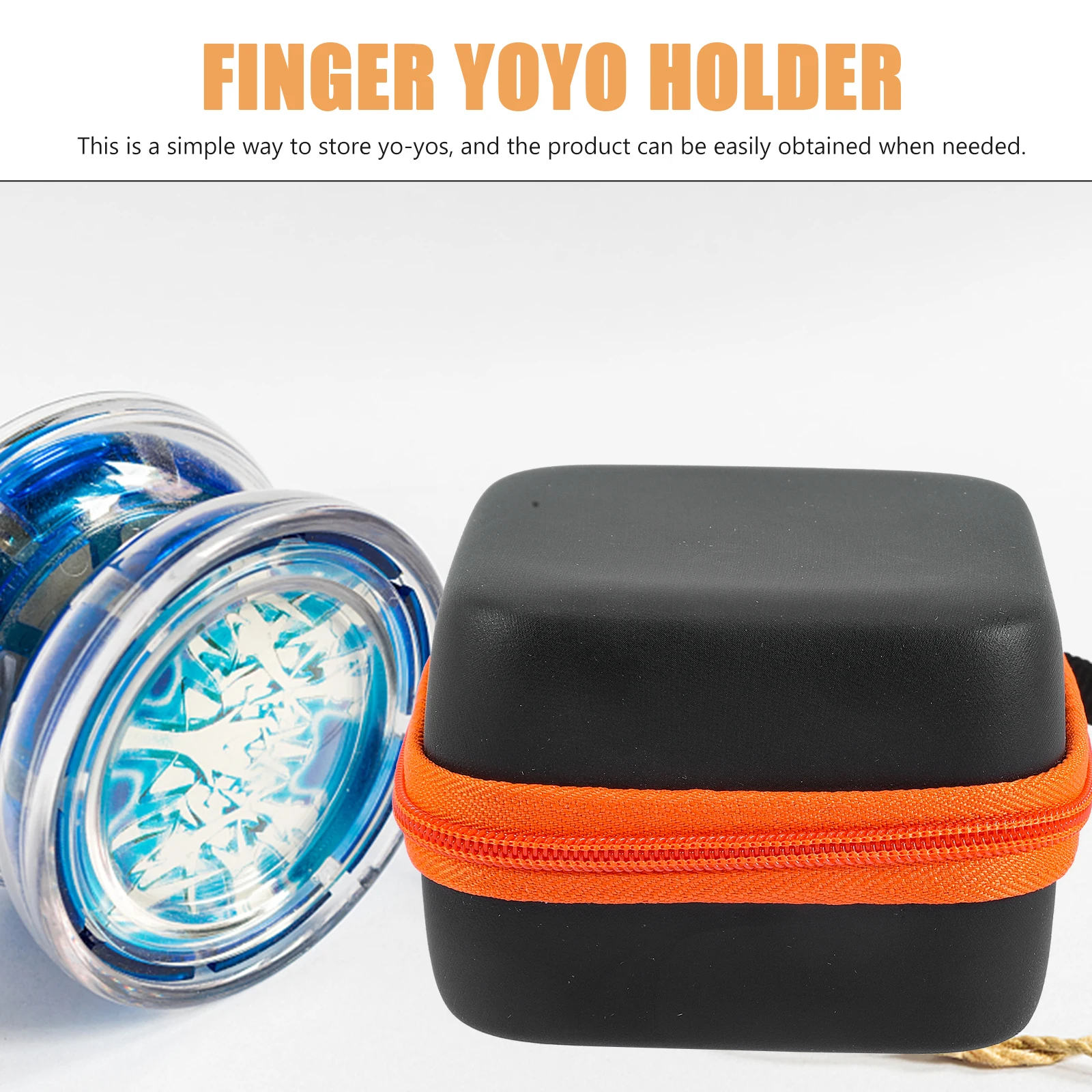 

Finger Yoyo Earphone Case Storage Boxes Portable Size Lightweight YoYo Earbuds Storage Case Bags ganizer Gifts