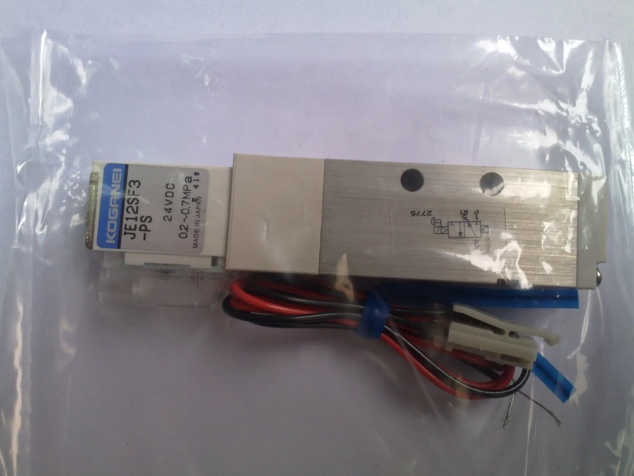 [SA] new original authentic KOGANEI solenoid valve JE12SF3-PS DC24V spot