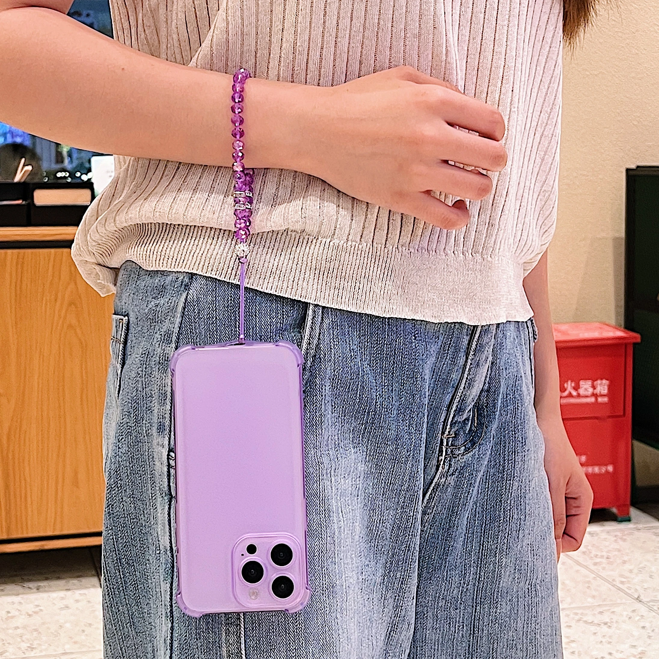 Funda de teléfono con cordón y correa para la muñeca para iPhone 17 Pro, funda para iPhone 13 16 14 11 12 15 Pro Max 17 Air, cubierta translúcida mate a prueba de golpes