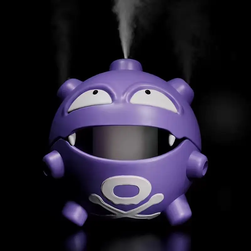 Koffing Incense Burner Pokemon Gastly Mosquito Coil Tray Anime Desktop Holder Indoor Aromatherapy Home Storage Box Ornament