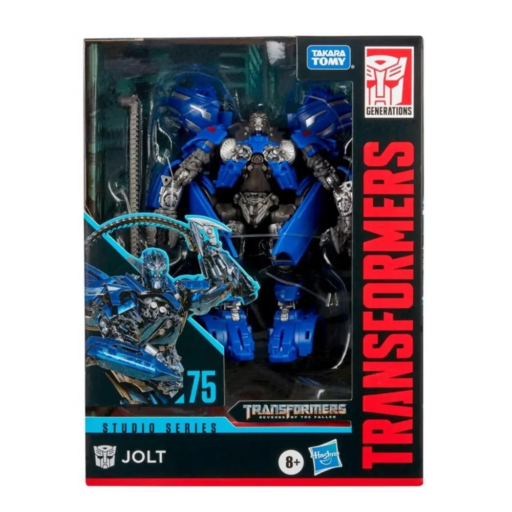 

Hasbro Transformers Toys Studio Series 75 Deluxe Class Revenge of The Fallen Jolt Action Figure - Ages 8 and Up, 4.5-inch F0788