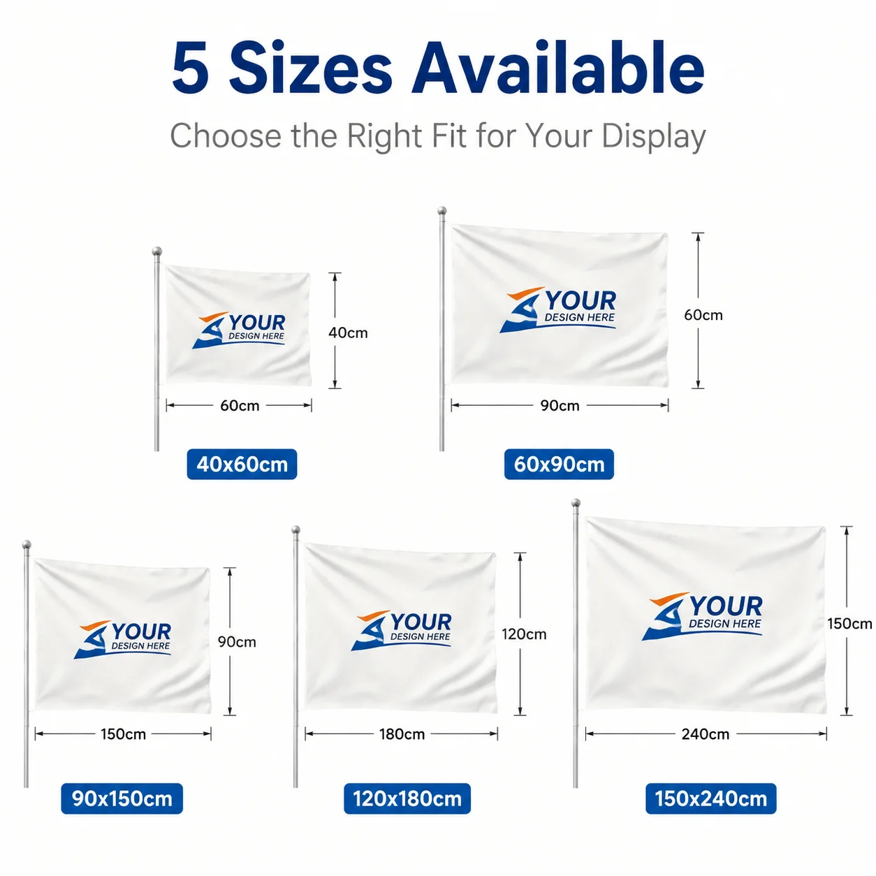 Custom Personalized Flag Outdoor Banner Logo Printing Advertising Party Wedding Festival Garden Decoration Flag