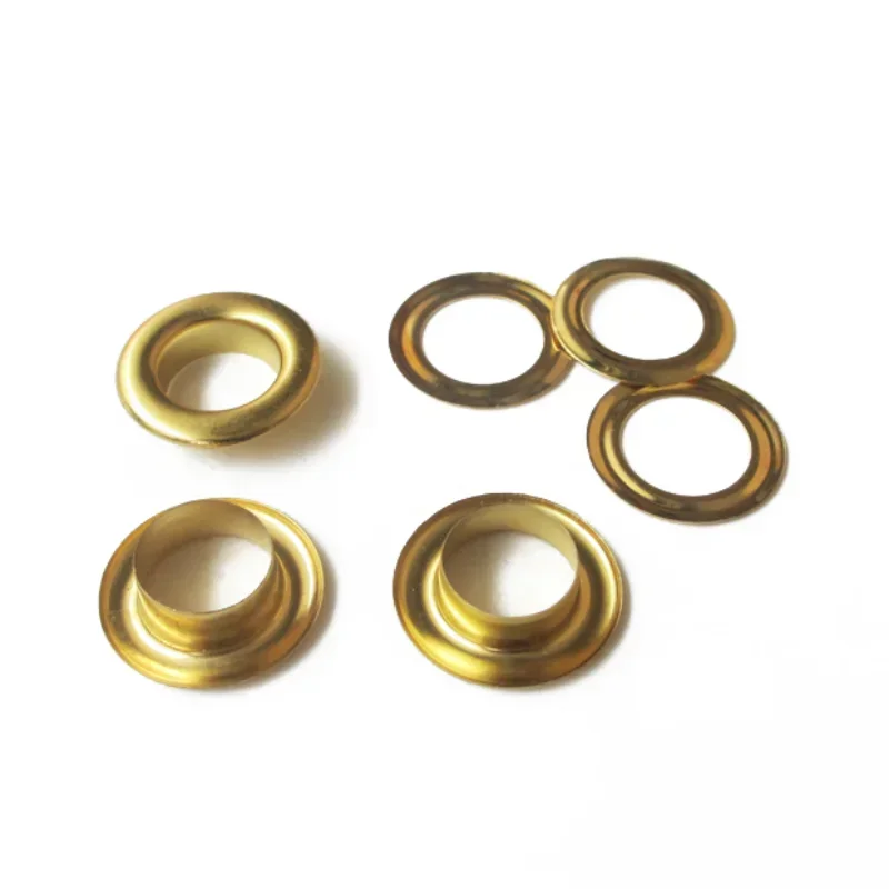 1~30 Pcs Metal Eyelets Grommets Air Hole Rivet 8mm 10mm 12mm 14mm 20mm 40mm For Leather Bag Shoes Belt Cap Clothes Accessories