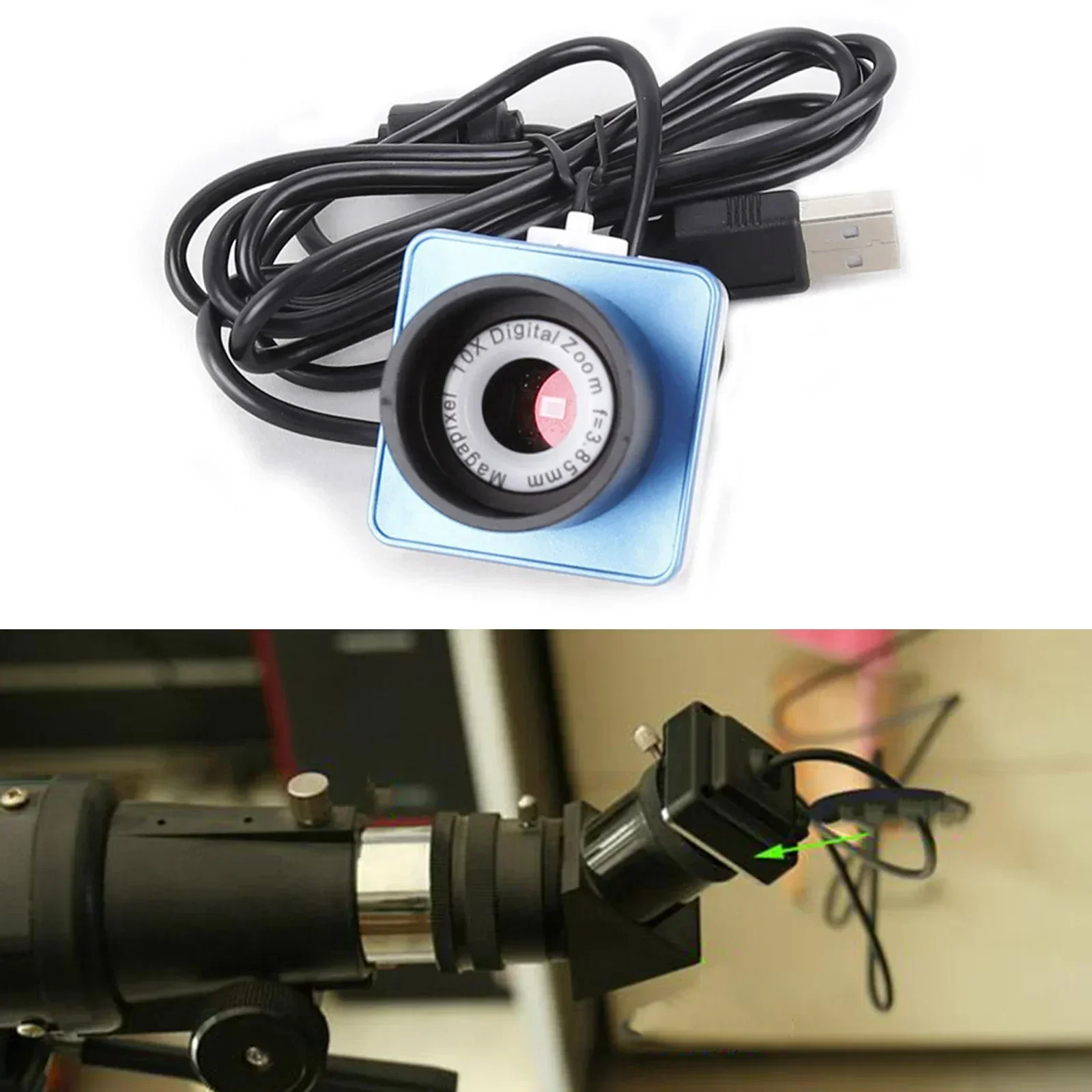 1.25 Inch Electronic Eyepiece Camera For Astronomical Telescopes Driver-USB Telescope Accessories