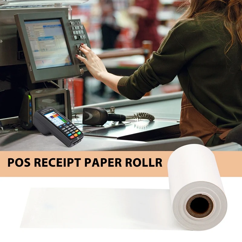 10 Pcs Thermal Paper, For Mobile 58Mm 30Mm Mini Thermal Printer Cash Register POS Receipt Paper Roll