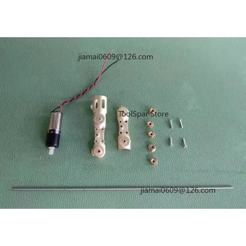 Miniature Gearmotor Twin Shaft Gearbox 1/87 1/72 Static Modification DIY Model Parts