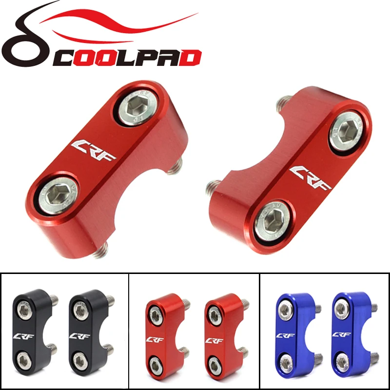 Handlebar Clamp Covers For HONDA CRF250L CRF300L/RALLY CRF250R CRF 250 RX/X/F/M 250X Motorcycle Bar Mount Riser Clamping Cap