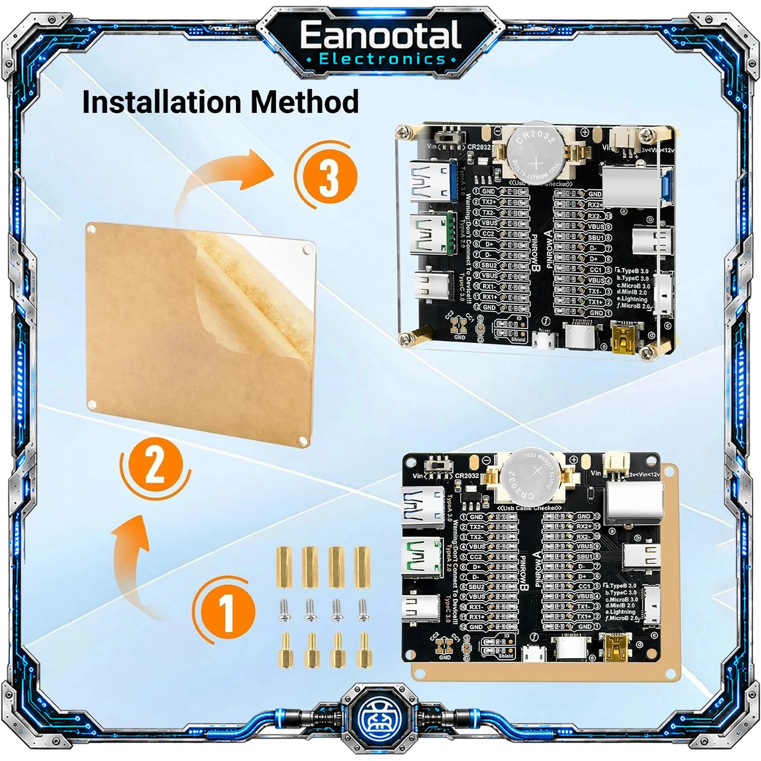 USB Cable Data Line Test Board Cable Checker USB Cable Tester Short Circuit On-Off Switching For Type-C Test Board Tool - view 4