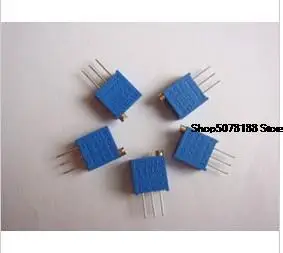 Special 3296w top adjustment potentiometer imported from Taiwan, quality 100 ohm 200 ohm 500 ohm 1 10 pieces New