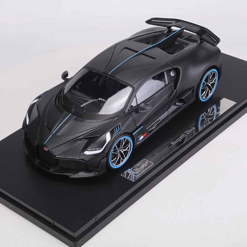 Burago 1:18 Bugatti Divo Liga Modelo Carro Edição Limitada 1000