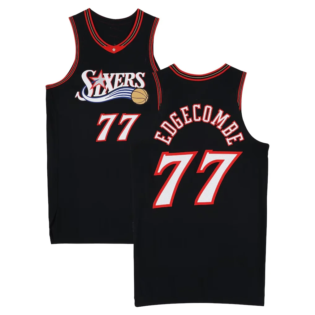 26-27 Herren Philadelphia James Fanatics Royal Fast Break Basketballtrikot Sommer Herren Damen Atmungsaktives Schnelltrocknendes Trikot – Detail 14
