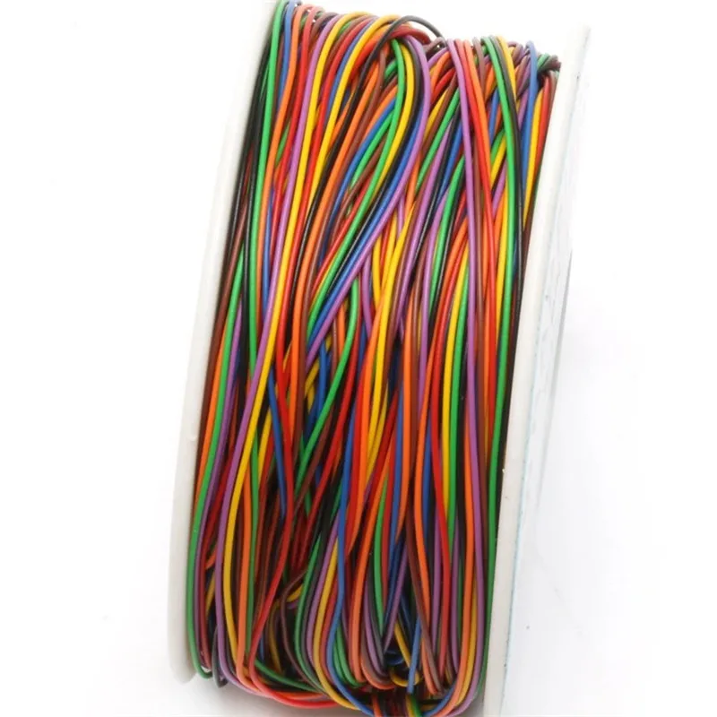 280m 30AWG Wrapping Wire Tin Plated Copper B-30-1000 Cable Breadboard Jumper Insulation Electronic Conductor Wire Connector