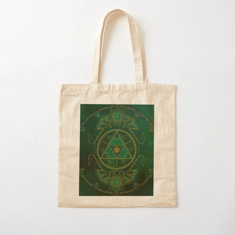 ~Green Courage~ Tote Bag female bag custom bags Handbags