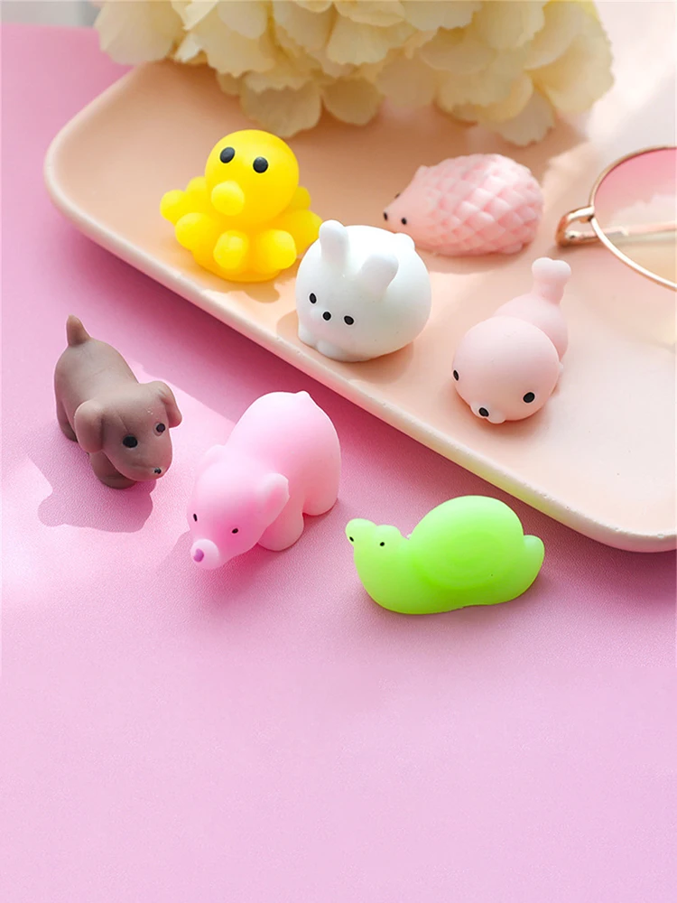 5/10/30/50Pcs Squeeze Toys Squishies Toy Squishy Toys For Kids Antistress Ball Squeeze Party Favors Stress Relief Toys For Birth