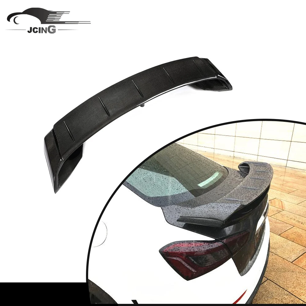 High Quality Carbon Fiber Rear Bumper Spoiler For Maserati Ghibli 2014-2020