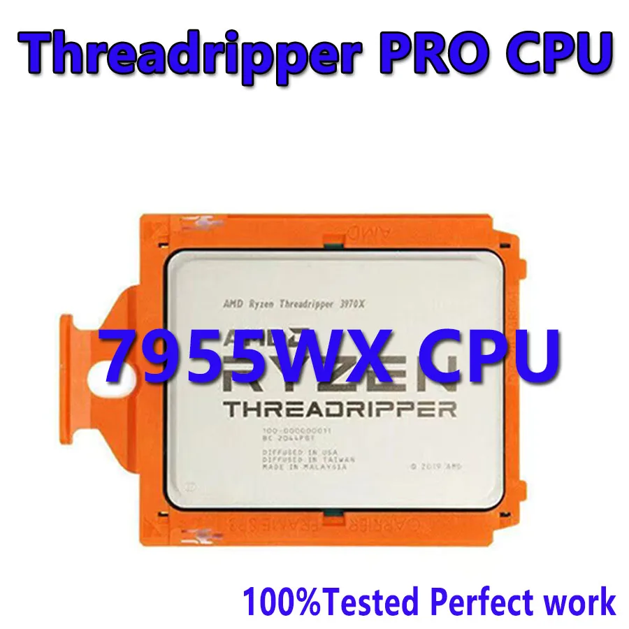 THERADRIPPER RYZEN 7955WX PROCESSORS 16 Core /24 Thread 4.5GHZ UP TO 5.3GHZ TRK4