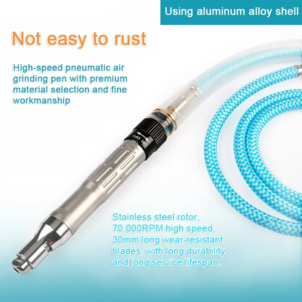 7pcs-pneumatic-sanding-machine-set-aluminum-grinding-pen-70000rpm-high-rotation-speed-with-1-4-thread-size