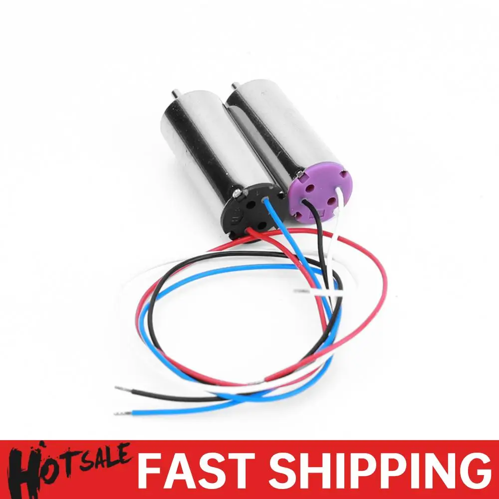

2PCS 8520 CW+CCW Mini Coreless Motor DC 3-5V Mini Coreless HM Motor High Speed Micro Hollow Cup Engine DIY RC Drone Quadcopter
