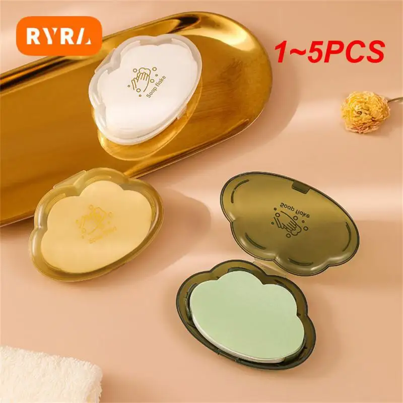 

1~5PCS Soap Paper Material Easy To Carry Clean And Hygienic Dust-proof Anti-dirty Traveler-friendly Soap Tray