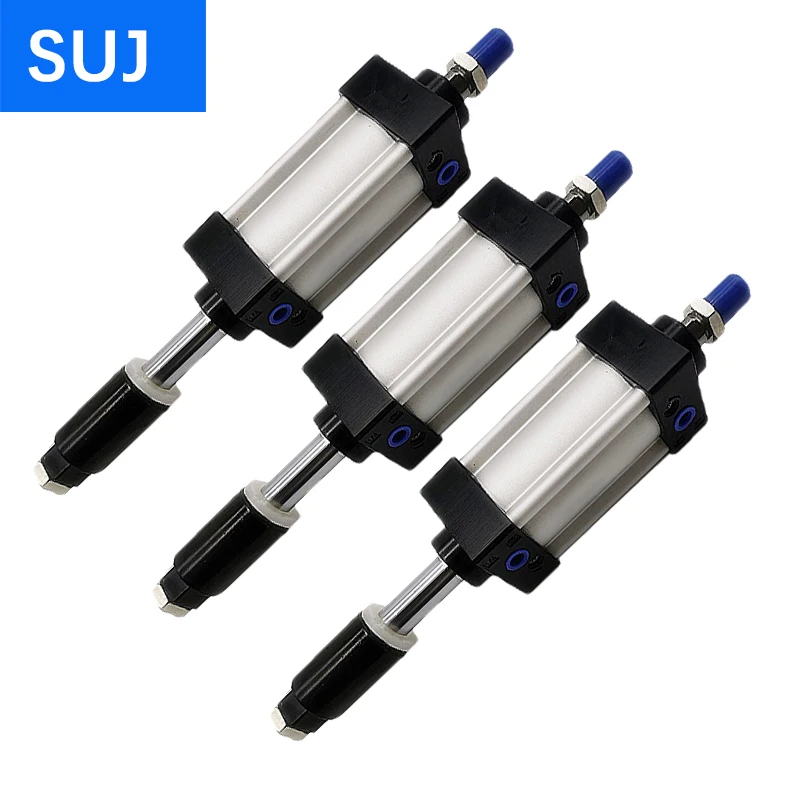 

SUJ32/40/50/63/80/125mm Bore Adjustable Standard Pneumatic Cylinder Air Cylinder Piston Big Thrus 25/50/75/100/200/300mm Stroke