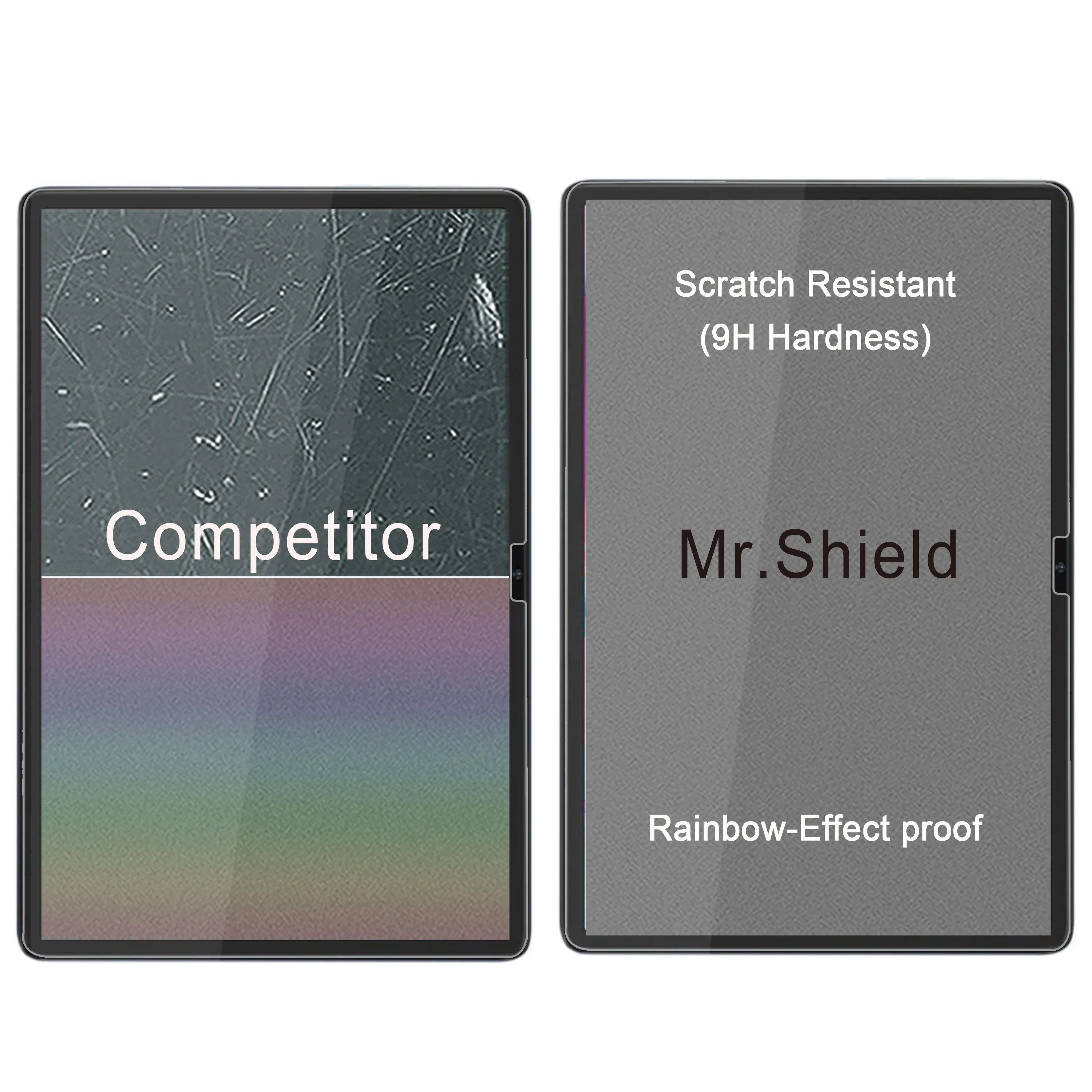 Mr.Shield [2-Pack] Screen Protector For Teclast P30HD / Teclast P30S 10.1 Inch Tablet [Tempered Glass] [ 9H Hardness]