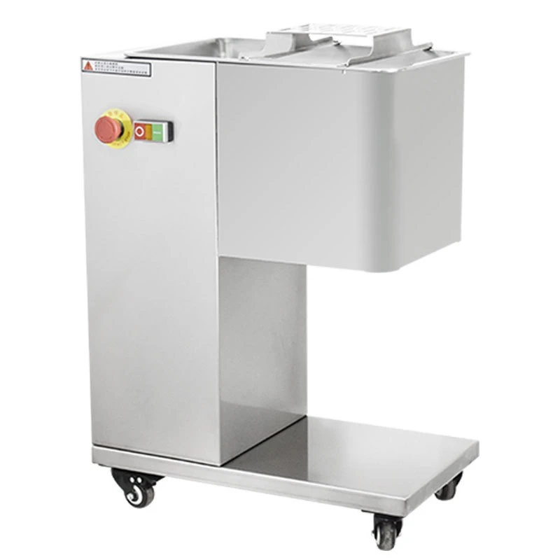 Small single-port meat cutter, commercial fully automatic high-power slicer, vertical meat slicer