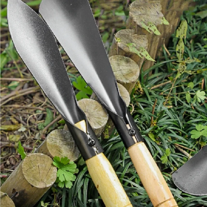 Picture 3: Versatile Garden Shovel for Planting Flowers Weeding Loosening Beachcombing Horticultural Tool for Vegetables Harvest Seedling