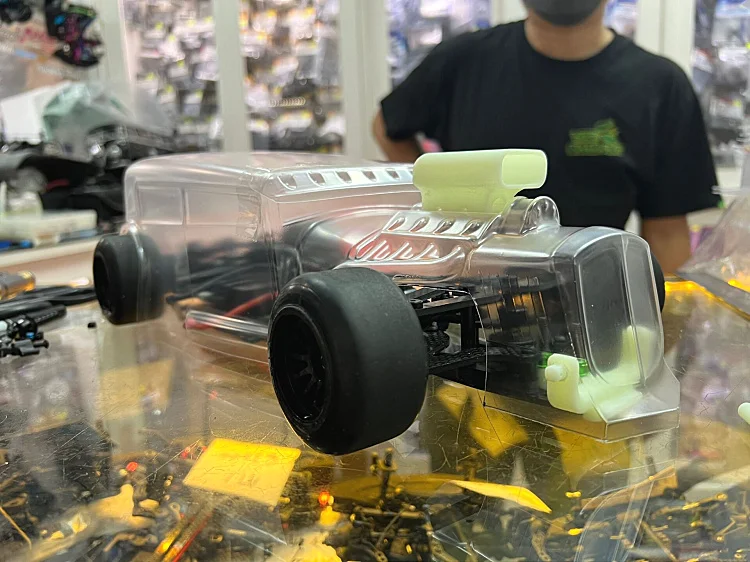 1/10 RC PC F1 핫로드 RC F1 GT yokomo TAMIYA 용 재미 있은 257mm 휠베이스 투명 바디 쉘, 바디 쉘