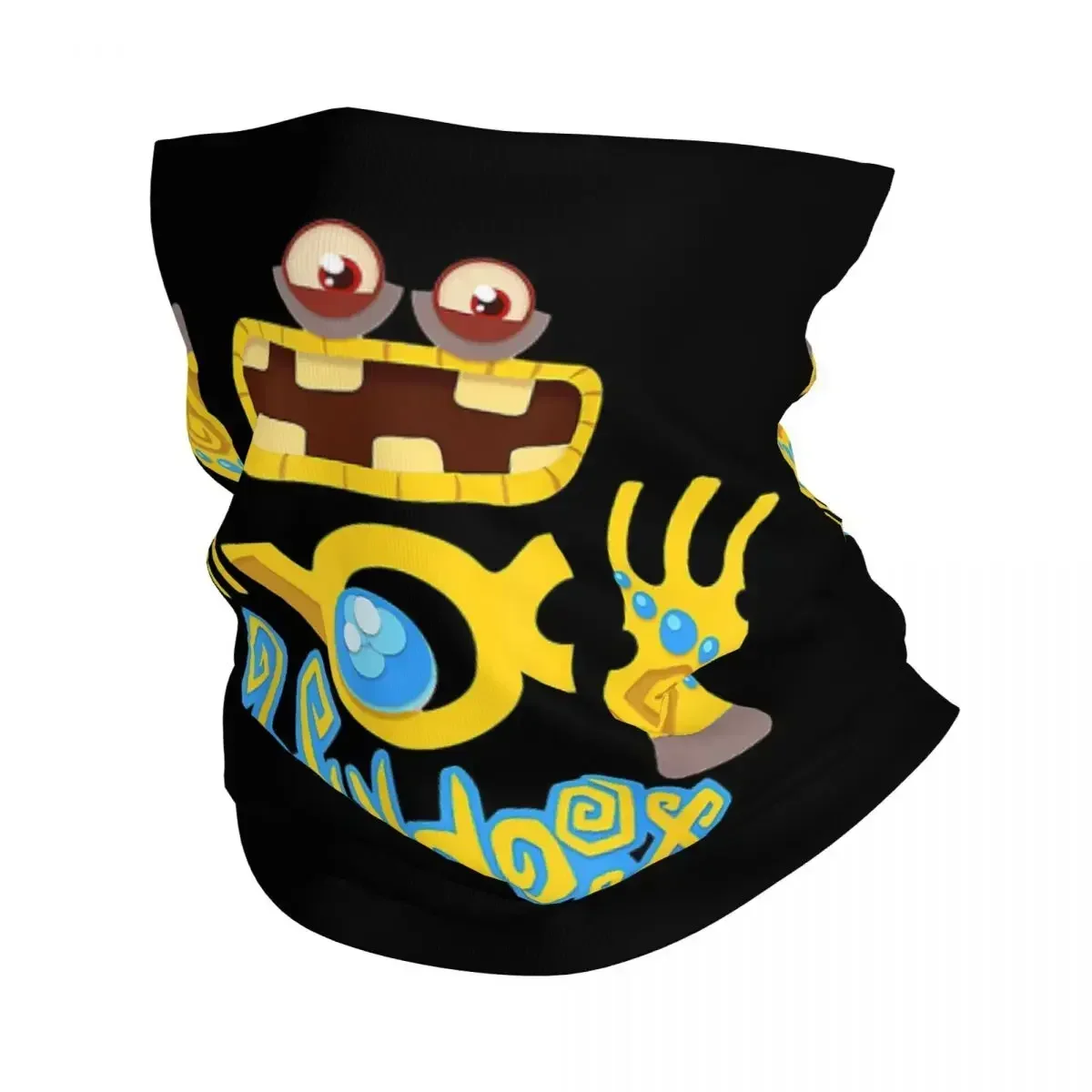 Wubbox My Singing Monsters Bandana Neck Cover Printed Mask Scarf Multi-use Balaclava Riding For Men Women Adult Winter