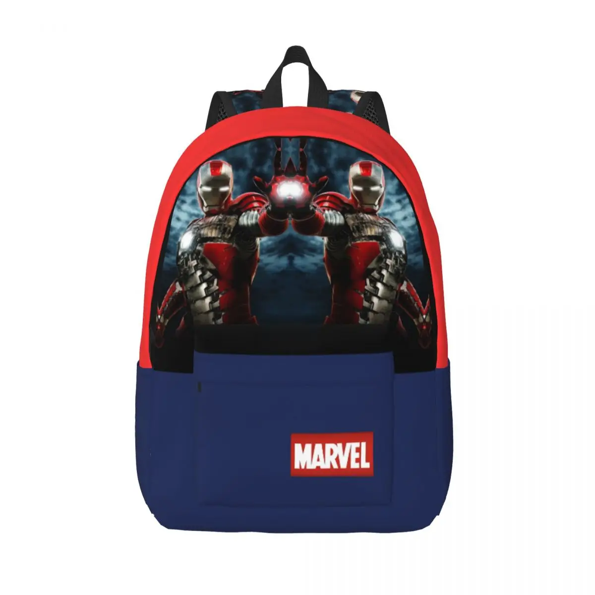 

Hiking Iron Man Sturdy Shoulder Fashionable Marvel Animation Iron Man Daypack For Women Kid Storage Bag Birthday