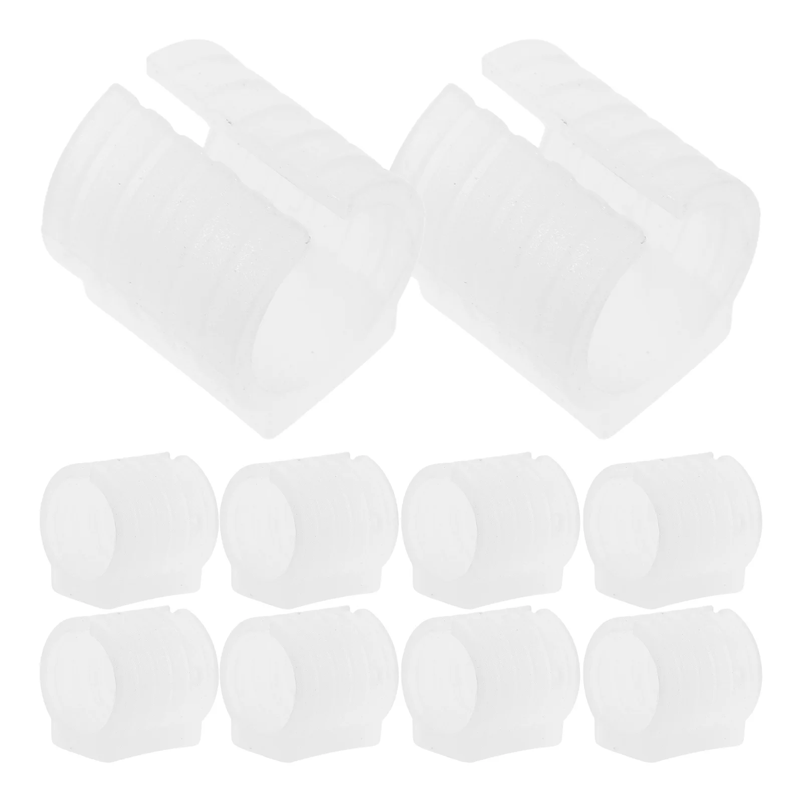 

10pcs Arch Shape U-Shaped Chair Leg Tips Caps 19Mm No Noise Floor Protectors For Hardwood Furniture Feet Sleek