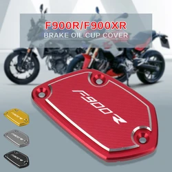 For F900R F900XR F900 R/XR 2020-2025 Motorcycle CNC Aluminum Front Brake Fluid Reservoir Oil Cup Cap Master Cylinder Cover
