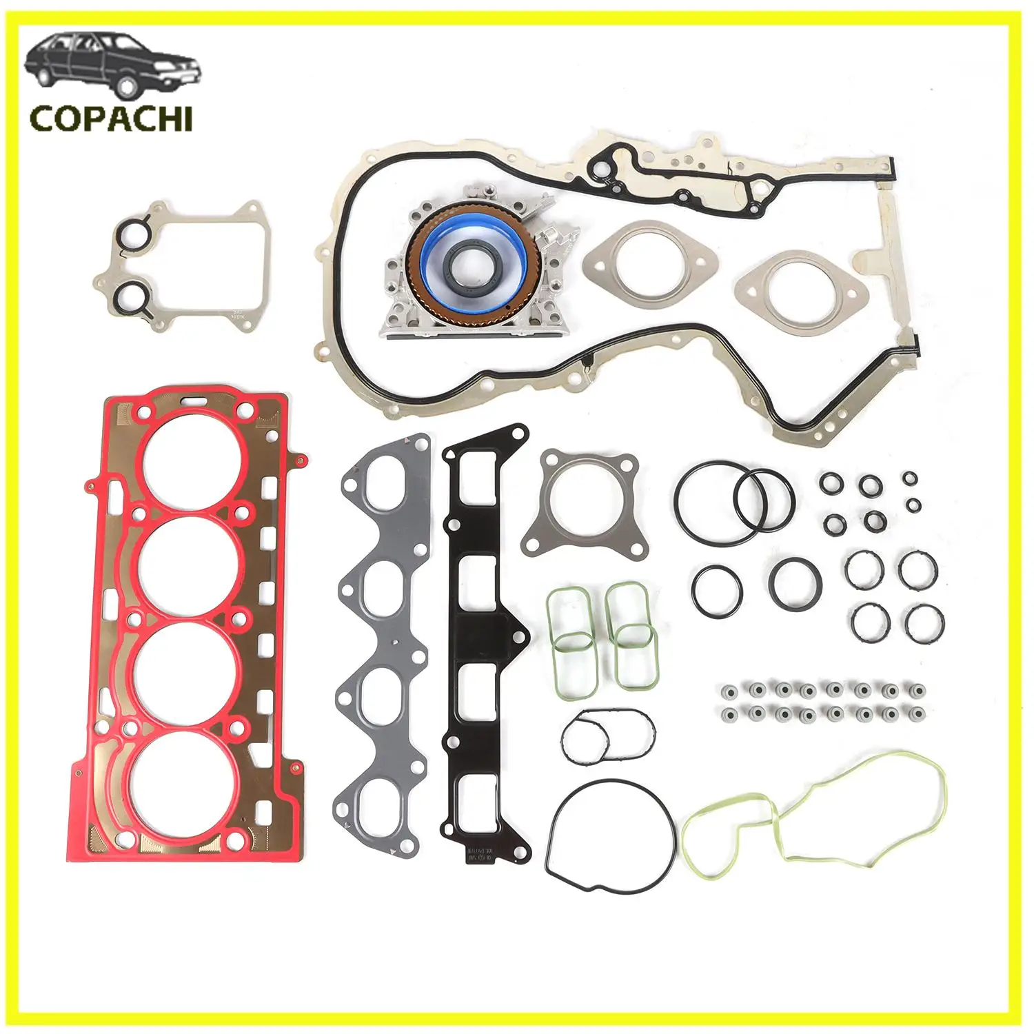 1set Overhaul Cylinder Gasket Seal Kit 03C103383AH 03C109287G 03610317B 03C103383AE For VW AUDI 1.4T TFSI EA111 Turbo Engine