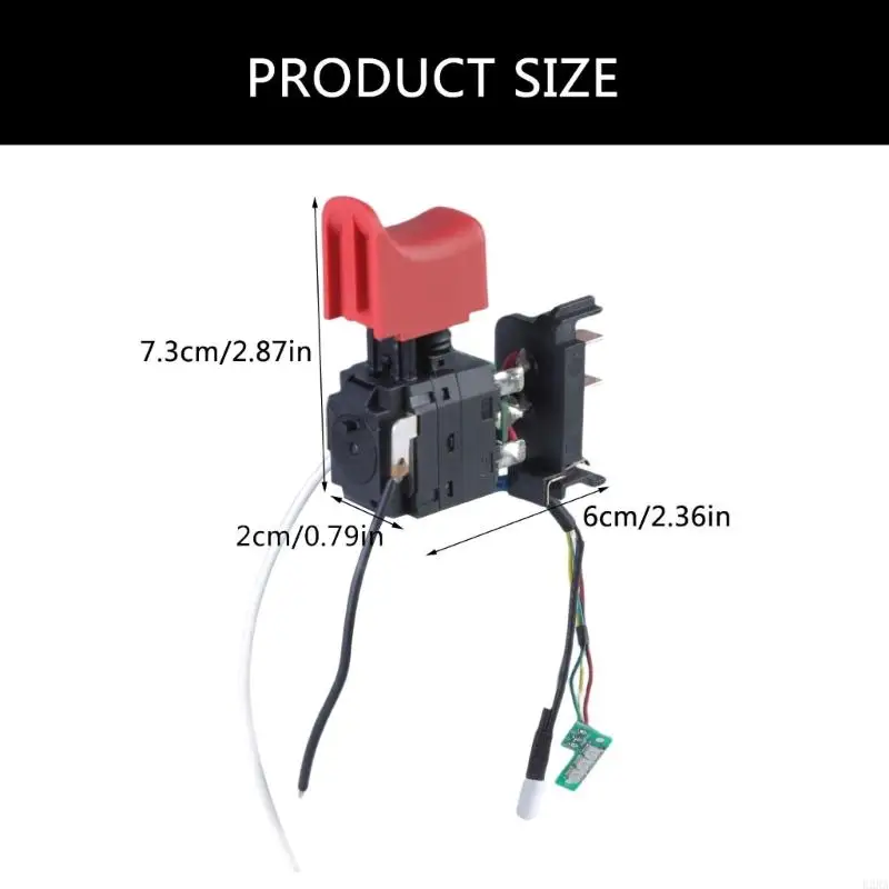 Công tắc BS10.8V cho BS 10,8V/12V Công cụ khoan không dây Công tắc máy khoan điện Phần phụ kiện công cụ điện