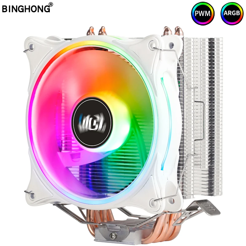 Cpu cooler LGA 2011 Cooling  Fan RGB 120mm 4 Copper pipe X79 X99 Motherboard AMD3 AM4 LGA Intel 1200 1356 1150 1155 1700 Cpu Fan