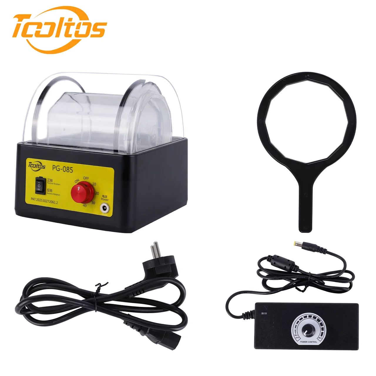 

TooltosPG-085 Mini Rotary Barrel Jewelry Polisher with Noise Reduction Stable Rotation for Small Jewelry Tools & DIY Accessories