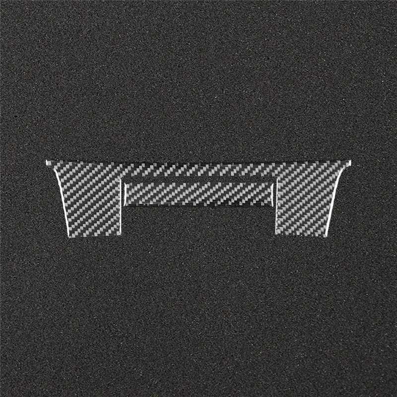 A22E-For Lexus RC RC300 RC350 RC200T 2015-2020 Carbon Fiber Center Console Lower Panel Cover Trim Accessories