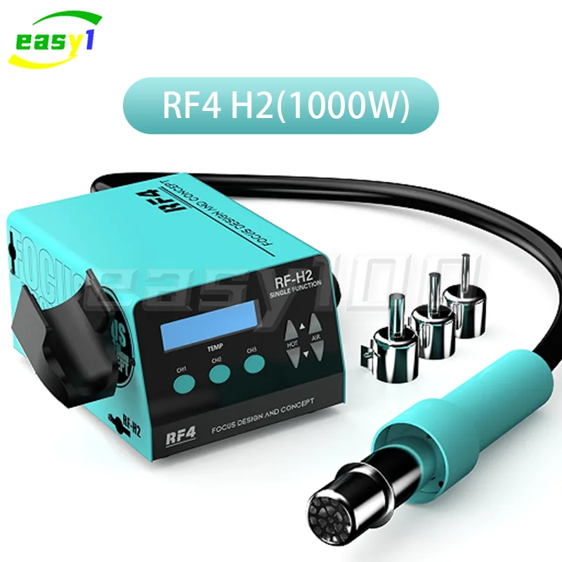 RF4-H2 Automatic Sleep SMD Bga Hot Air Solder Rework Station with Digital Screen Hot Air Gun for Phone Repair Solder Station